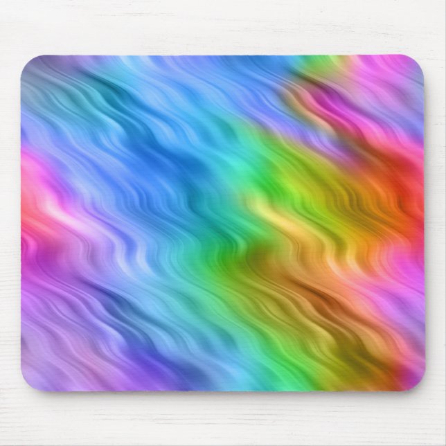 Mousepad Textura Wavy Azul Pansy (Frente)