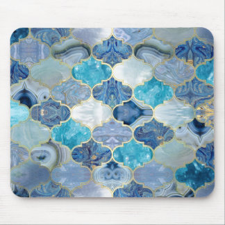 Mousepad Texturas Minerais Azuis da Trellis marroquina
