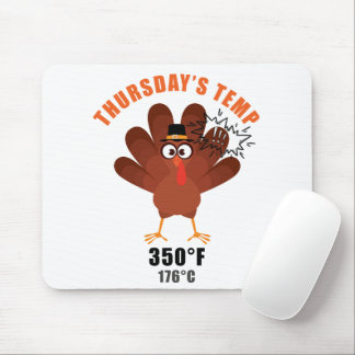 Mousepad Thanksgiving Humor Funny Turkey Joke