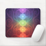 Mousepad The 7 Chakras´9<br><div class="desc">The 7 chakras are energy centers aligned along the spine that influence different areas of life — from safety and creativity to confidence,  love,  communication,  intuition,  and spirituality. When balanced,  they support harmony,  inner strength,  and overall well-being.</div>
