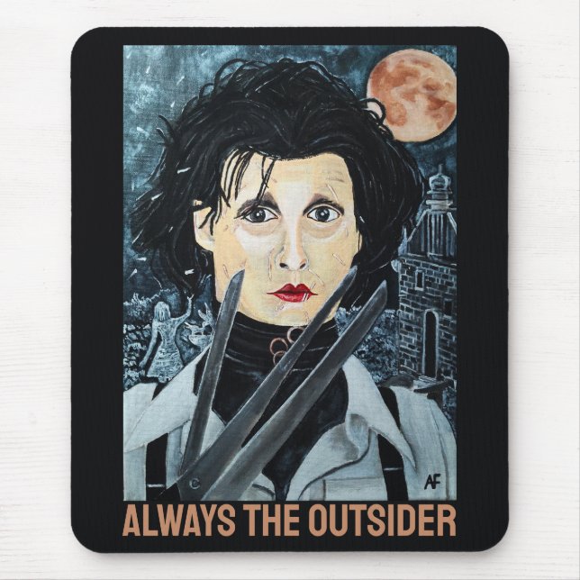 Mousepad The Artist Painting by Alfred Fox (Frente)