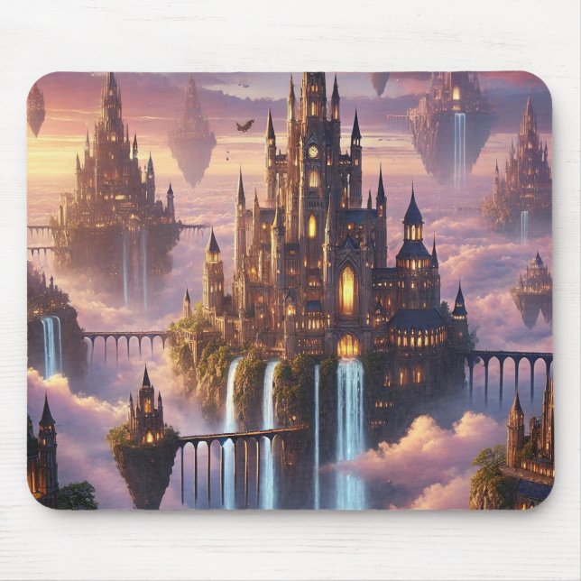 Mousepad The Ascended Realms – A Kingdom in the Skies (Frente)
