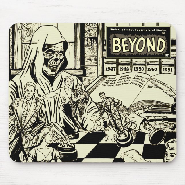 Mousepad 'The BEYOND' dos anos 50 (Frente)
