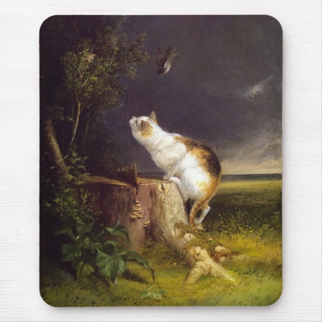 Mousepad The Birdwatcher (por William Holbrook Beard) (Frente)