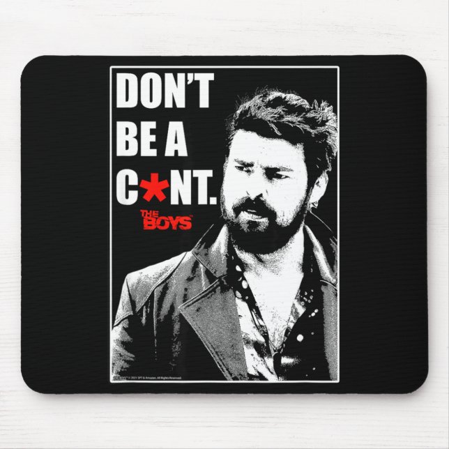 Mousepad The Boys Butcher Don't Be A... Small  (Frente)