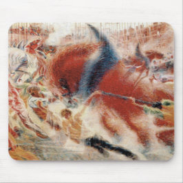 Mousepad The City Rises (por Umberto Boccioni)