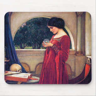 Mousepad The Crystal Ball, John William Waterhouse