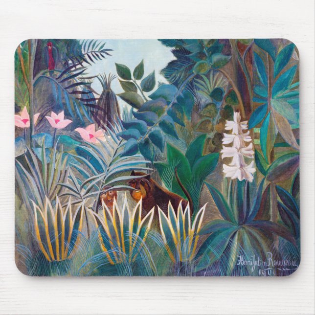 Mousepad The Equatorial Jungle, Rousseau (Frente)