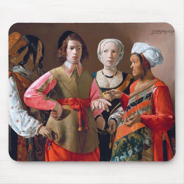 Mousepad The Fortune Teller, La Tour (Frente)
