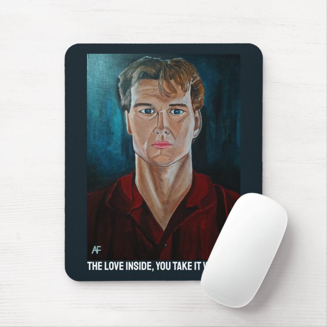 Mousepad The Ghost Painting by Alfred Fox (Com mouse)