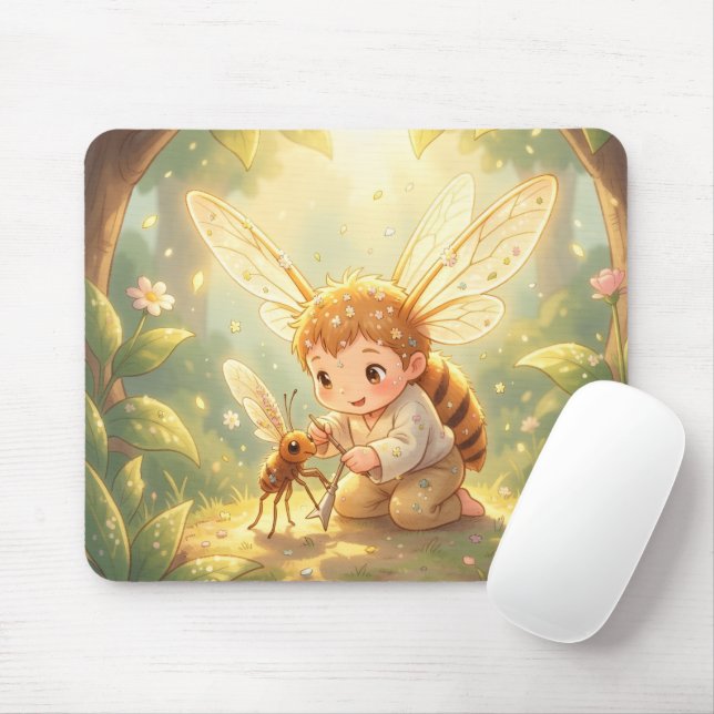 Mousepad The Glowing Wanderer and the Art of Nectar (Com mouse)