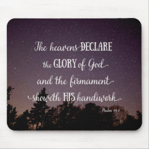 Mousepad The Heavens Declare the Glory of God
