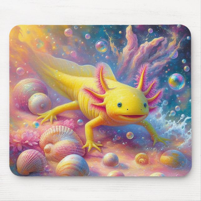 Mousepad The Joyful Axolotl (Frente)