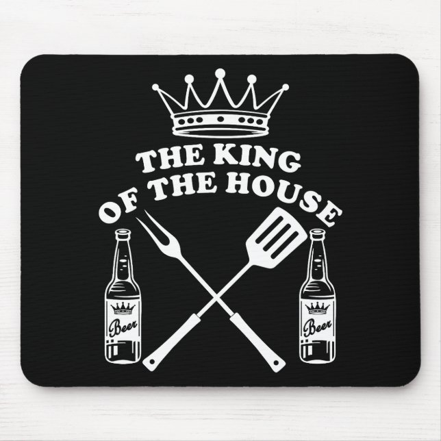 Mousepad The King of the House Beer (Frente)