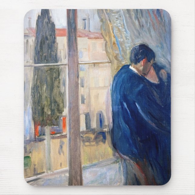 Mousepad The Kiss (por Edvard Munch) (Frente)