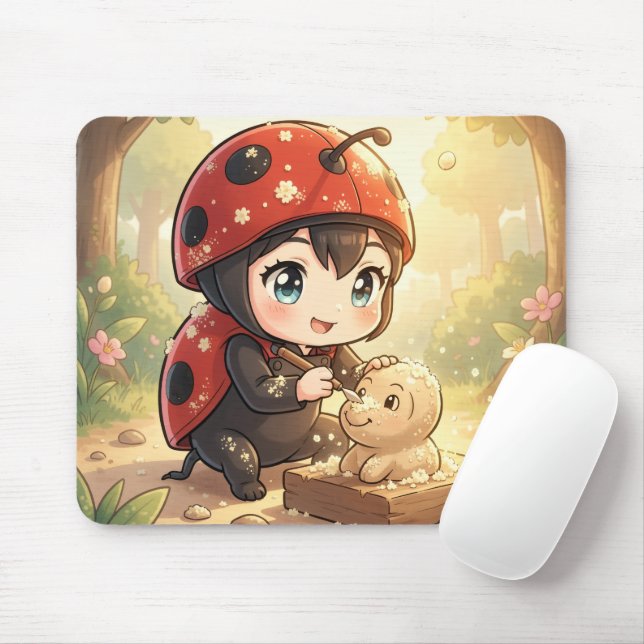 Mousepad The Ladybug and the Hidden Nectar Kingdom.2 (Com mouse)