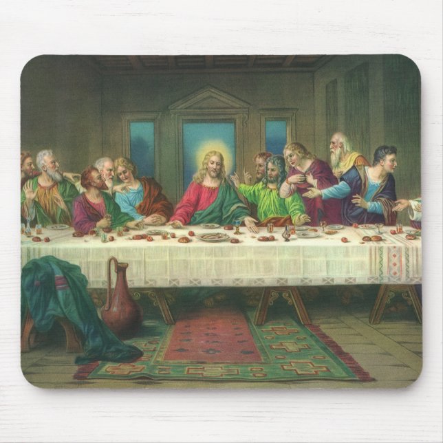 Mousepad The Last Supper Originally by Leonardo da Vinci (Frente)