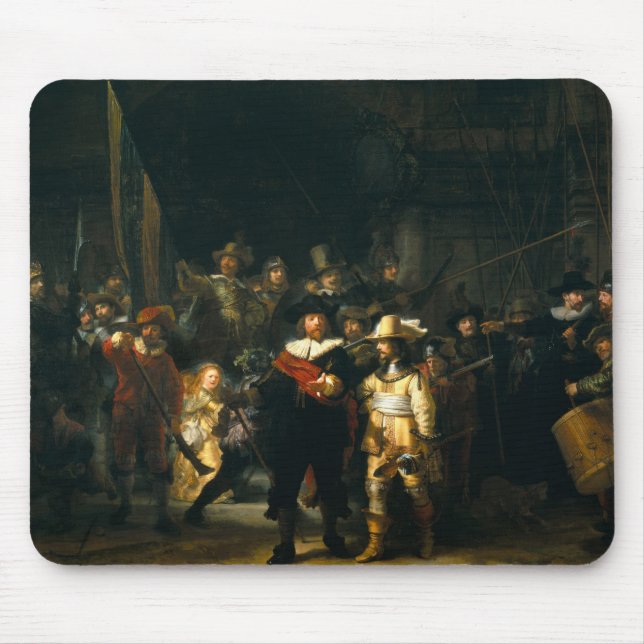 Mousepad The Night Watch - Rembrandt (Frente)