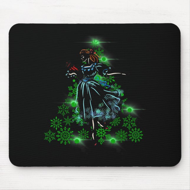 Mousepad The Nutcracker Ballet And Clara Marie Christmas Tr (Frente)