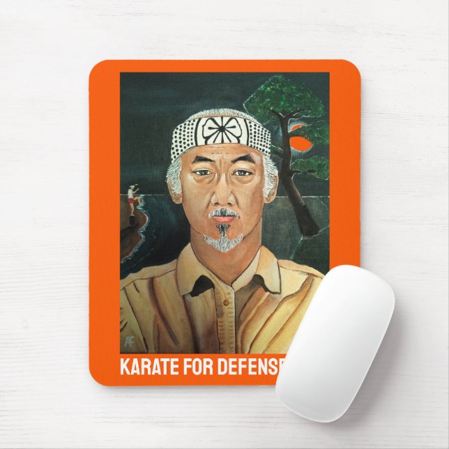 Mousepad The Sensei Painting by Alfred Fox (Com mouse)