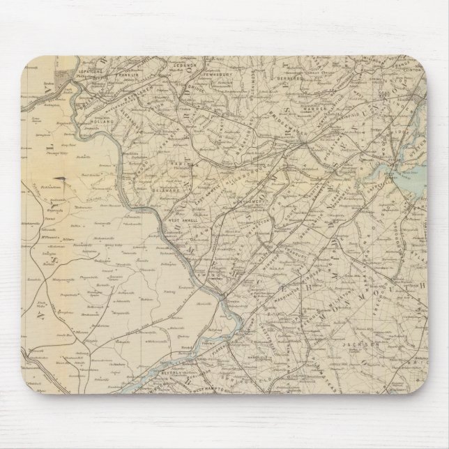 Mousepad The State of New Jersey, 1877 (Frente)
