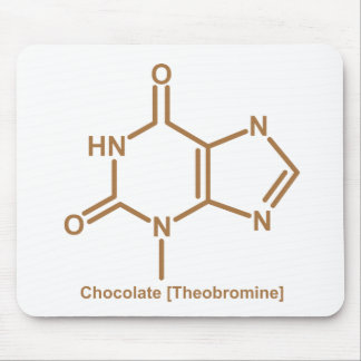 Mousepad Theobromine do chocolate