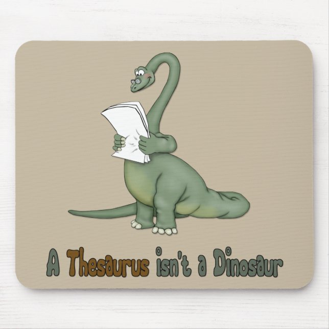 Mousepad Thesaurus Dinossaur (Frente)