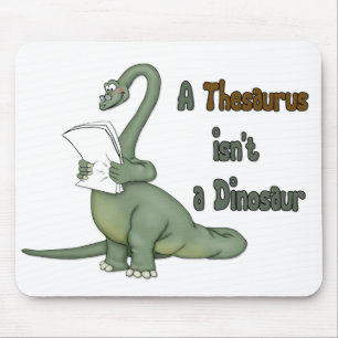 Mousepad Thesaurus Dinossaur