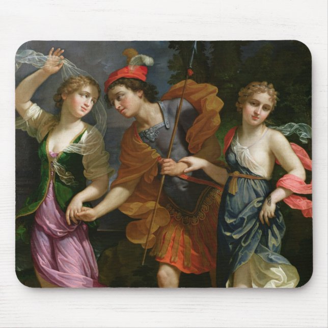 Mousepad Theseus com Ariadne e Phaedra (Frente)