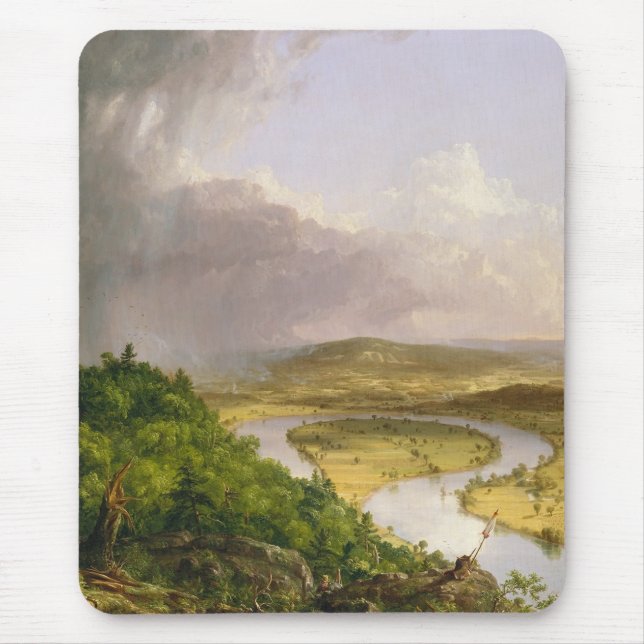 Mousepad Thomas Cole O Oxbow Rio Connecticut (Frente)