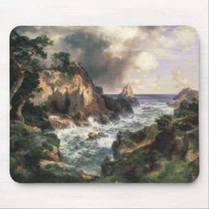 Mousepad Thomas Moran - ponto Lobos, Monterey, Califórnia