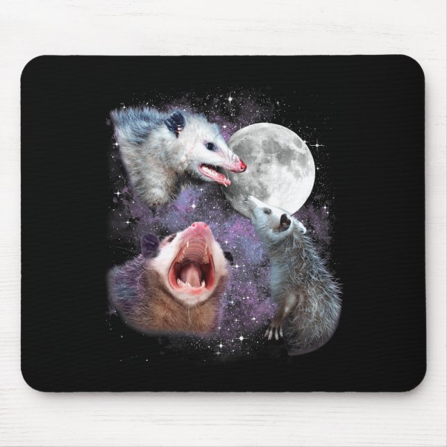 Mousepad Three Ssums Moon 3 Osums Dead Moon Weird Cursed Me (Frente)
