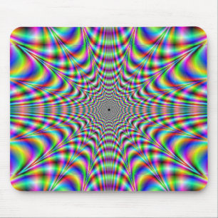 Mousepad throbbing - ilusão óptica