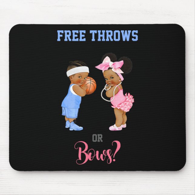 Mousepad Throws Ou Arcos De Bysketbyll Livre Por (Frente)