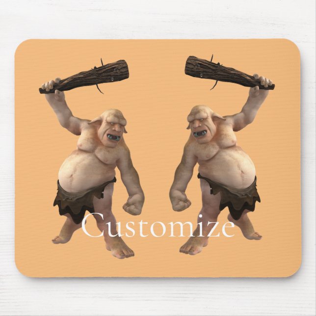 Mousepad Thunder_Cove do Troll Feio (Frente)