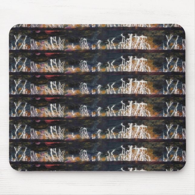 Mousepad "Thunder Silencioso #2" Bloco de Manuais de Design (Frente)
