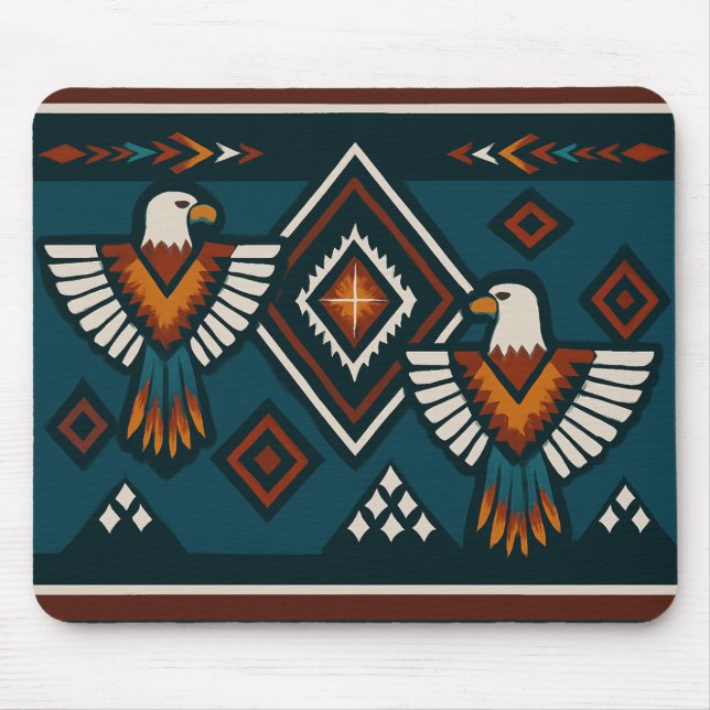 Mousepad Thunderbird Spirit - Prato Tribal (Frente)