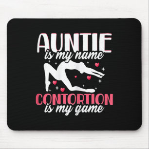 Mousepad Tia Contorcionista Yoga Ginástica Aérea E Aeri
