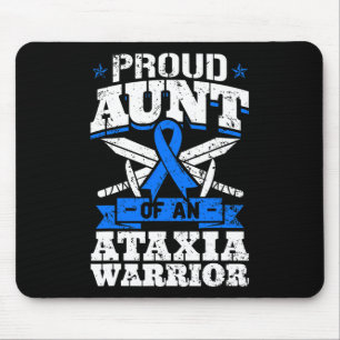 Mousepad Tia De Um Guerreiro Ataxia Friso De Sensibilização