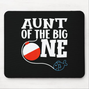 Mousepad Tia Do Grande Garoto De Pesca Primeiro Aniversário