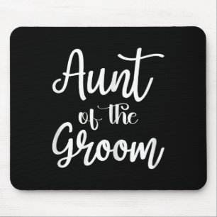 Mousepad Tia do Noivo Engajada Casada Festa de Casamento