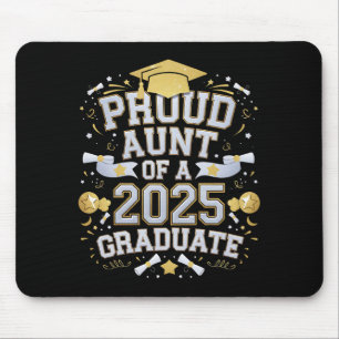 Mousepad Tia Orgulhosa De Um Graduado De 2025 Graduação Fam