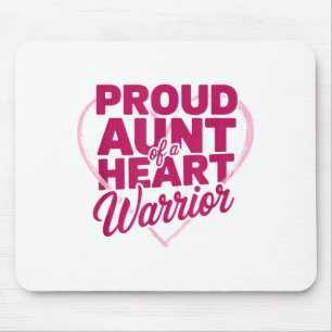 Mousepad Tia Orgulhosa De Um Guerreiro Do Coração, Cirurgia