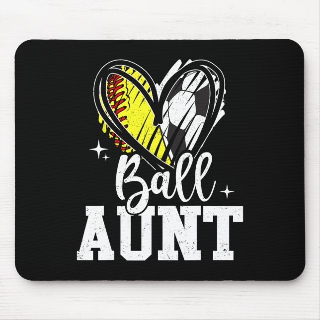 Mousepad Tia Softll Futebol Tia de Ambos  (Frente)
