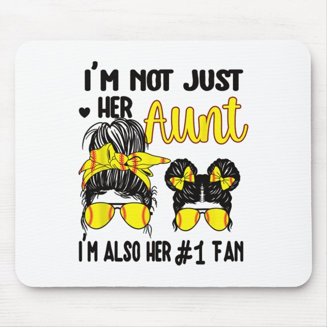 Mousepad Tia Softll Sobrinha Orgulhosa Tia Softll (Frente)