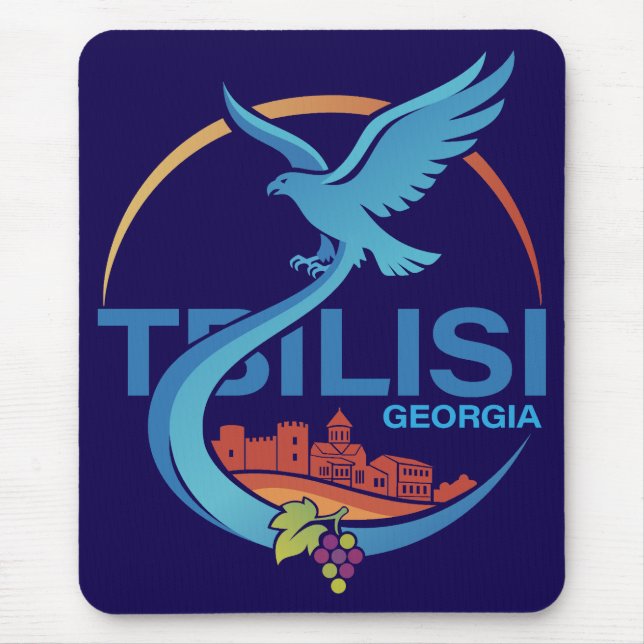 Mousepad Tiblíssi Geórgia Europa Oriental (Frente)