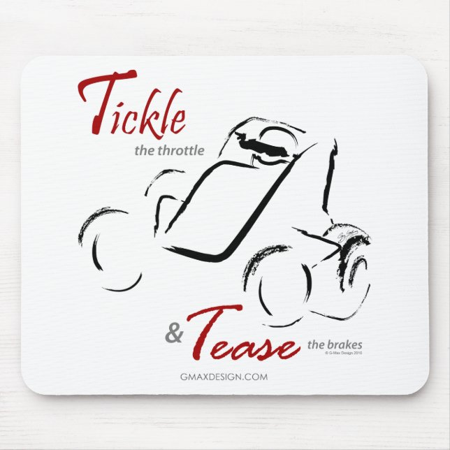 Mousepad Tickle & Tease Sprintcar (Frente)