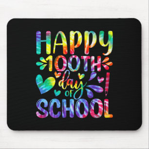 Mousepad Tie Dye Happy 100º Dia de Professores