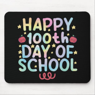 Mousepad Tie Dye Happy 100º Dia de Professores