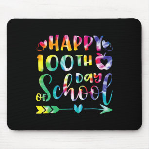 Mousepad Tie Dye Happy 100º Dia de Professores